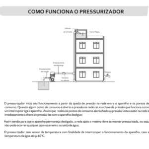 Pressurizador Komeco TP-820 Bivolt 127/220 Volts - Imagem 4